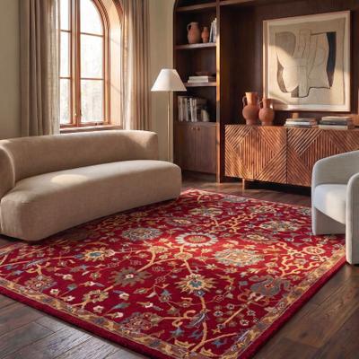 SAFAVIEH Handmade Heritage Anya Traditional Oriental Wool Rug