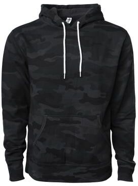 Independent Trading Co. AFX90UN Pullover Hooded Sweatshirt in Black size 3XL   Cotton/Polyester Blend AFX90UNJ1