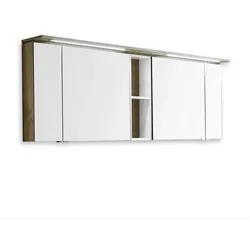 Puris Spiegelschrank b-maxx Holzoptik Braun Eiche