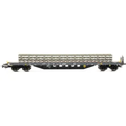 Piko SBB Flachwg. Bauzug CH-SBB I beladen mit Betonschwellenstapel Ep VI (Spur H0)