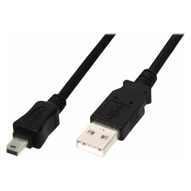 Digitus USB A - USB Mini B (3 m, USB 2.0) (AK-300130-030-S)