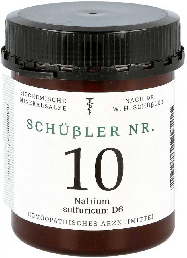 Schüssler Nummer 10 Natrium sulfuricum D6 Tabletten