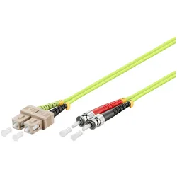 Danicom Glasfaserkabel SC-ST OM5 Duplex Patchkabel –7,5 Meter (7.50 m), Netzwerkkabel