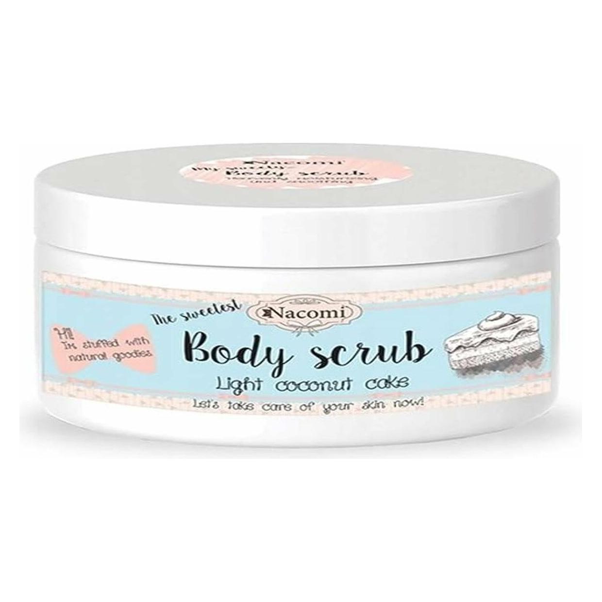 Nacomi Points Scrub Scrub Is A Body Light Coconut Cake 200G (200 ml) (5901878686820)