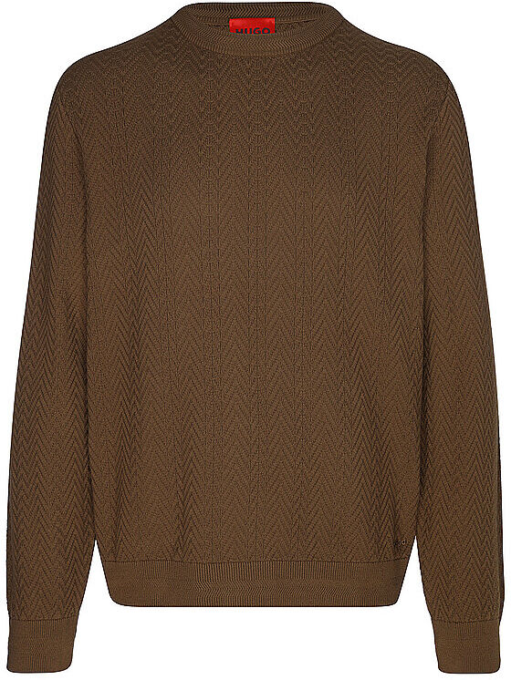 HUGO Pullover SIMO braun   L L