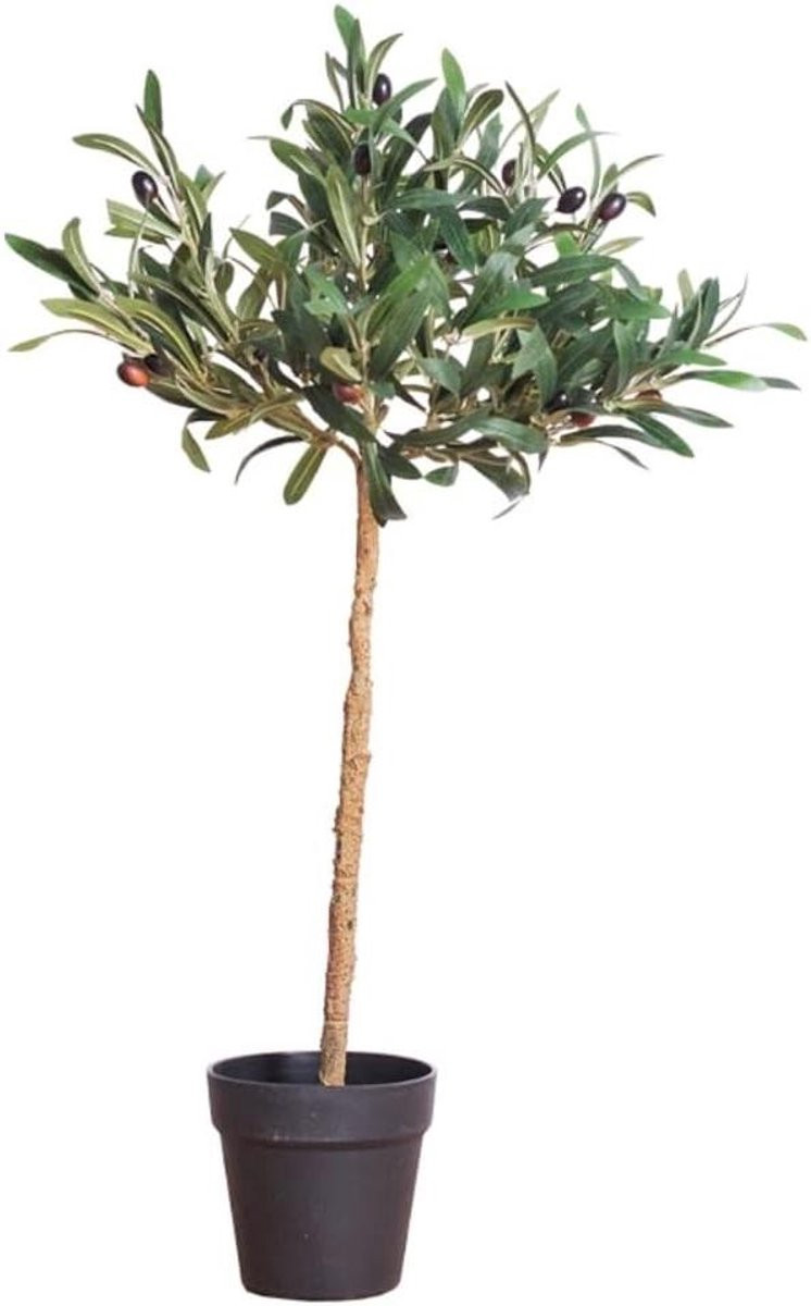 Kunstboom Olijfboom - Groene Bonsai Nep Plant voor Woonkamer Decoratie