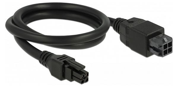 Delock 85378 Micro-Fit 3.0 4-polige kabelset, Mannelijk en Vrouwelijk, Recht, 0,5 m