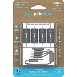 Paleblue Spezial-Akku CR123 Li-Ion 3 V 860 mAh 4 St. PB-CR123A-C