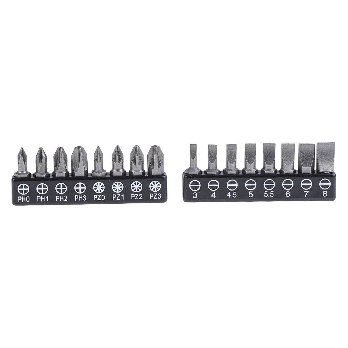 RS PRO Bit-Satz 33-teilig + Magnethalter (6159209)