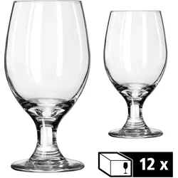 Libbey 12er Set Goblet Gläser -PERCEPTION- 414 ml, Ø 8,5 cm, H: 16,5 cm