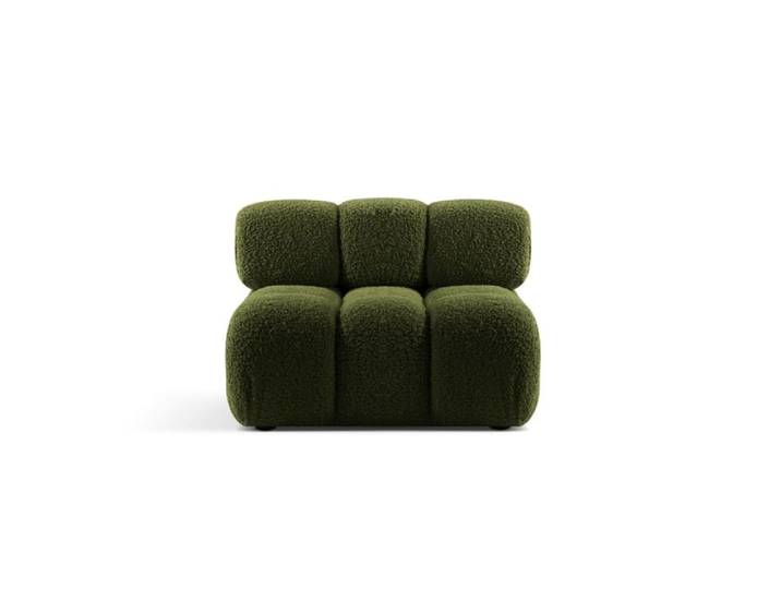 Module en bouclé vert