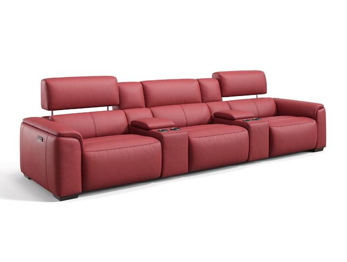 Leder 3-Sitzer Kino CALVERA Couch Kinocouch