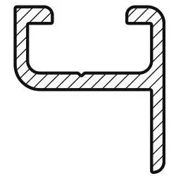 Hebgo, Profil + Stange, Halteprofile 110