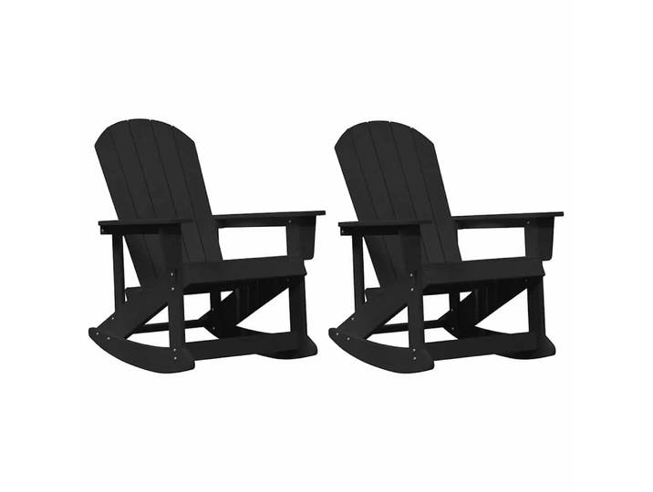 VidaXL - Garten-lounge-set polyethylen, One Size, Schwarz