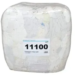 Putzlappen Trikot weiß, Baumwolle, Säcke a 10 kg