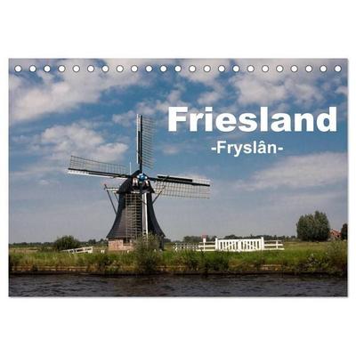 Friesland - Fryslan (Tischkalender 2027 DIN A5 quer), CALVENDO Monatskalender