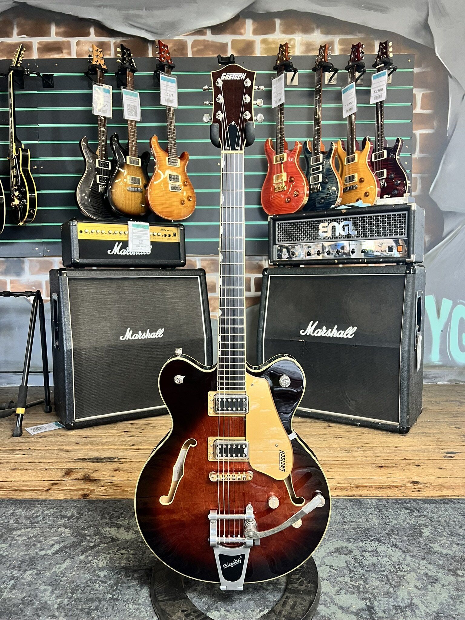Gretsch G5622T Electromatic Single Barrel Burst 2020 Semi-Hollow Electric Guitar   Burst - Refurbished
