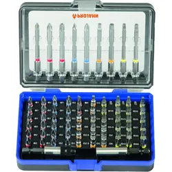 PROJAHN 1/4" Bit Box mit markierten Bits 71tlg