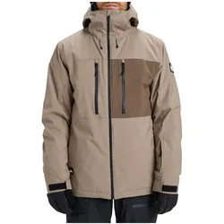 Quiksilver, Herren, Skijacke, Sycamore Solid 20K Jk - Regenjacke - Herren (M), Braun