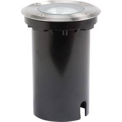Konstsmide 7606-000 7606-000 Bodeneinbauleuchte, Außeneinbauleuchte GU10 7 W Edelstahl
