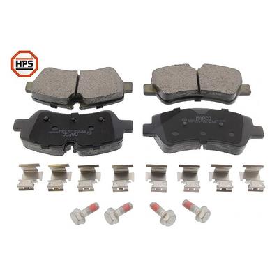 Mapco Bremsbeläge hinten (Satz) [Hersteller-Nr. 6980HPS] für Ford