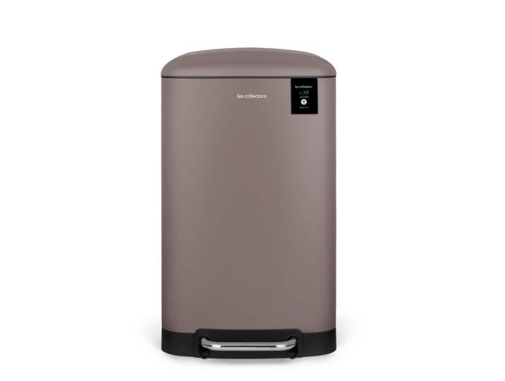 Les Collectors Tretmülleimer 30L - taupe edition N°719, Taupe, Metall, 34x61.5x32.5 cm, Haushalt & Reinigung, Reinigung, Mülleimer & Abfallsammler