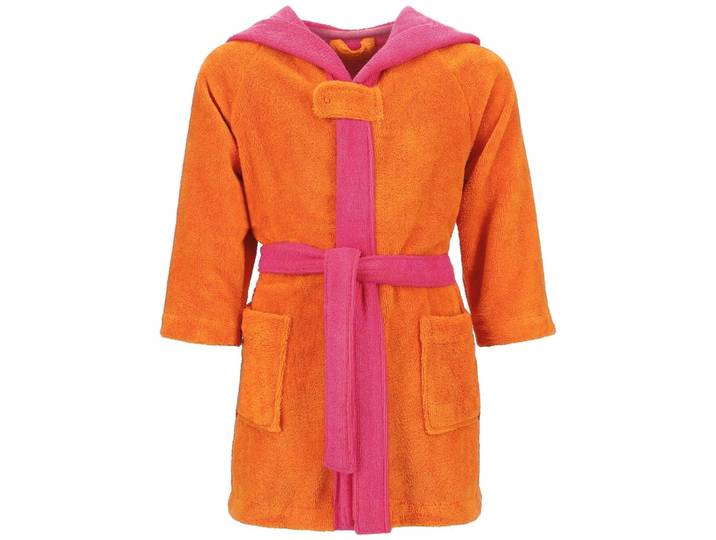 Vossen Bademantel Bixie Electric orange Polyester