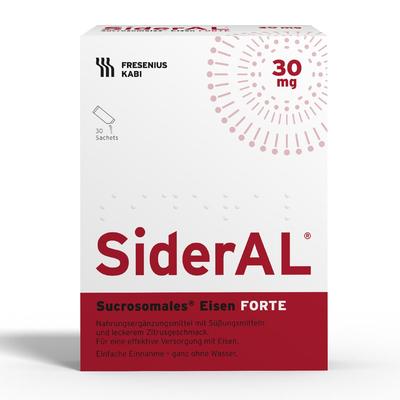 Sideral Eisen Forte 30 mg Zitrusfrucht Sach.Gran. St Granulat
