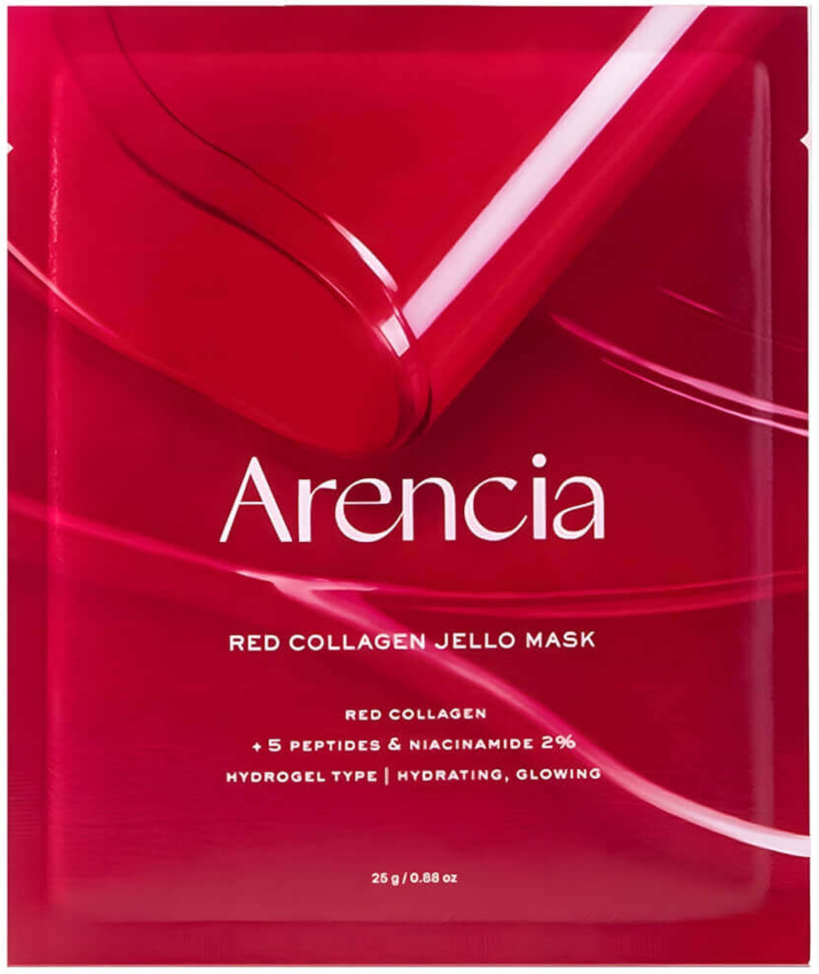 ARENCIA Red Collagen Jello Sheet Mask