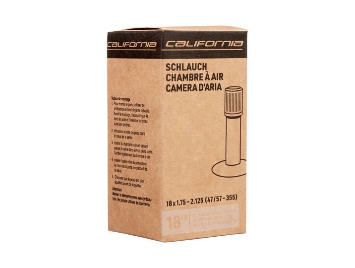 California Schlauch 18 × 1.75–2.125 AV