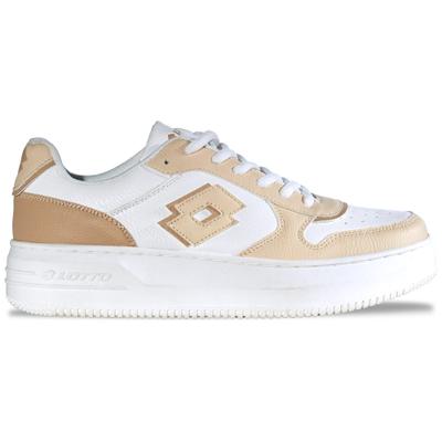 Sneaker LOTTO, Damen, Gr. 37, beige (sand, beige), Synthetik, Schuhe Sneaker, - auch in Kindergrößen erhältlich