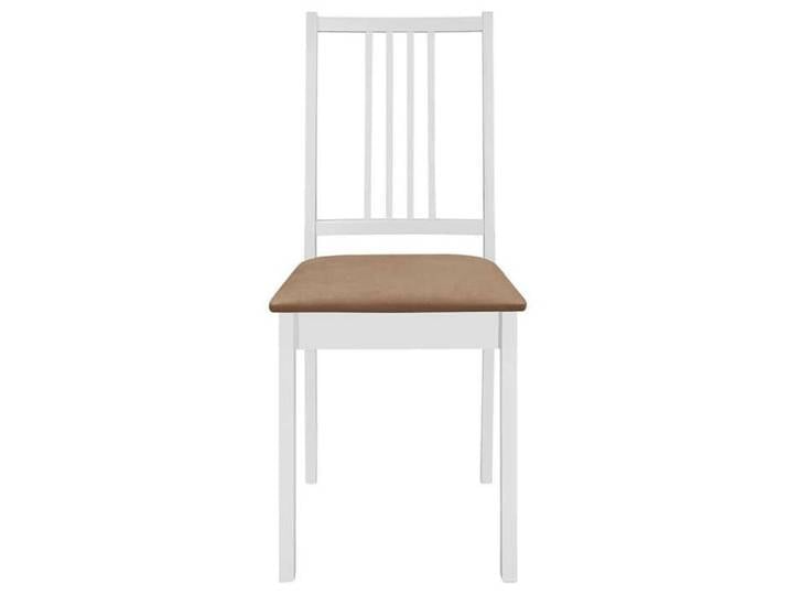 Bestseller Chaises à manger avec coussins/À Domicile(6 pcs) - charge maximale : 110 kg - blanc bois solide - Taille:40x49x88 5cm C58