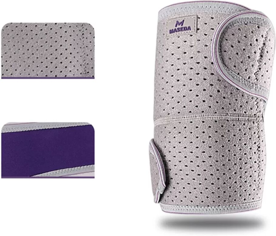 INF Manchon de Compression Sport Respirant pour Coude - Taille Unique, Support et Protection Gris