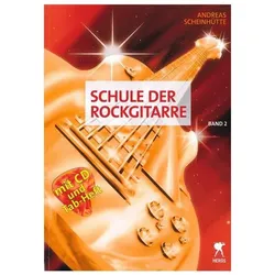 Schule der Rockgitarre 2, Fachbücher von Andreas Scheinhütte