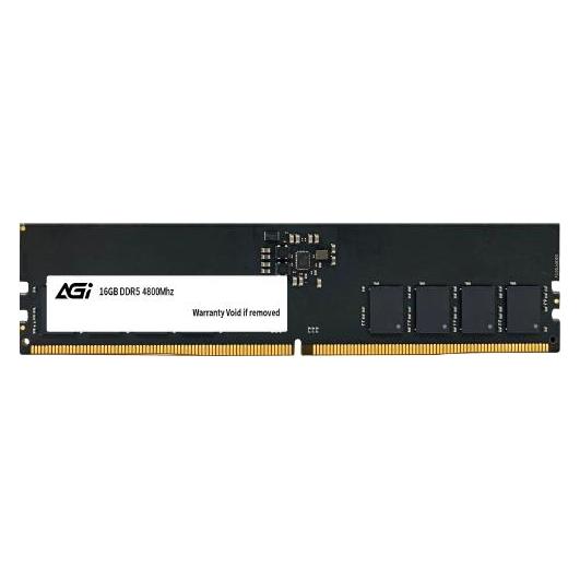 AGI Technologie Ram Dimm-Speicher 16Gb Ddr5 (1 x 16GB, 4800 MHz, DDR5-RAM, DIMM) (AGI480016UD238-ST)