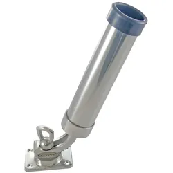 Angelrutenhalter mit Grundplatte, verstellbar, A4, 230mm