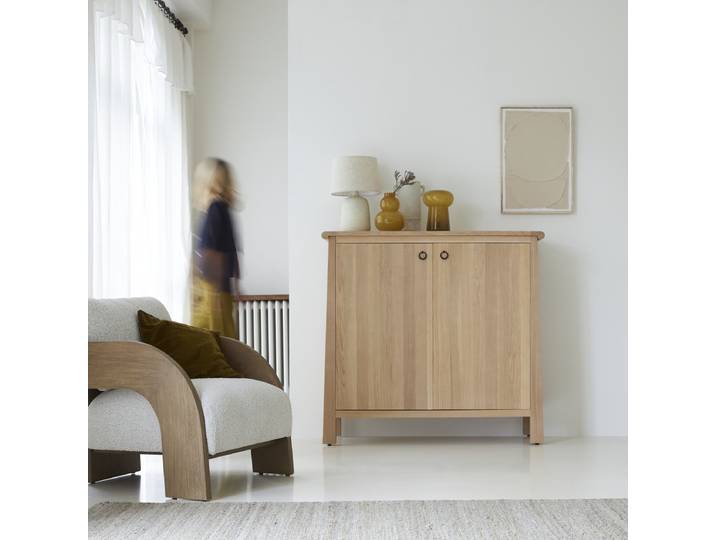 Sideboard Volute aus Eichenholz 125 - Natur