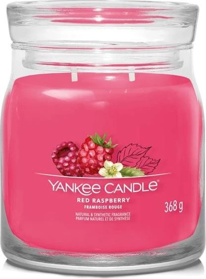 YANKEE CANDLE Signature 2 Dochte Red Raspberry 368 g