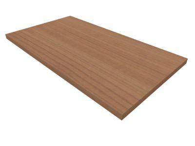 Abdeckplatte SOLUS PLAY, f. Anstellcontainer SOLUS PLAY, B 800 x T 500 mm, Kirsche Romana