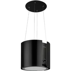 Skyfall Inselabzugshaube Ø45cm Umluft 413m3/h LED