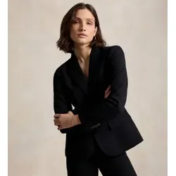 Polo Ralph Lauren für Damen. 211B16851002 Klassische amerikanische schwarz (42), Lässig, Polyester