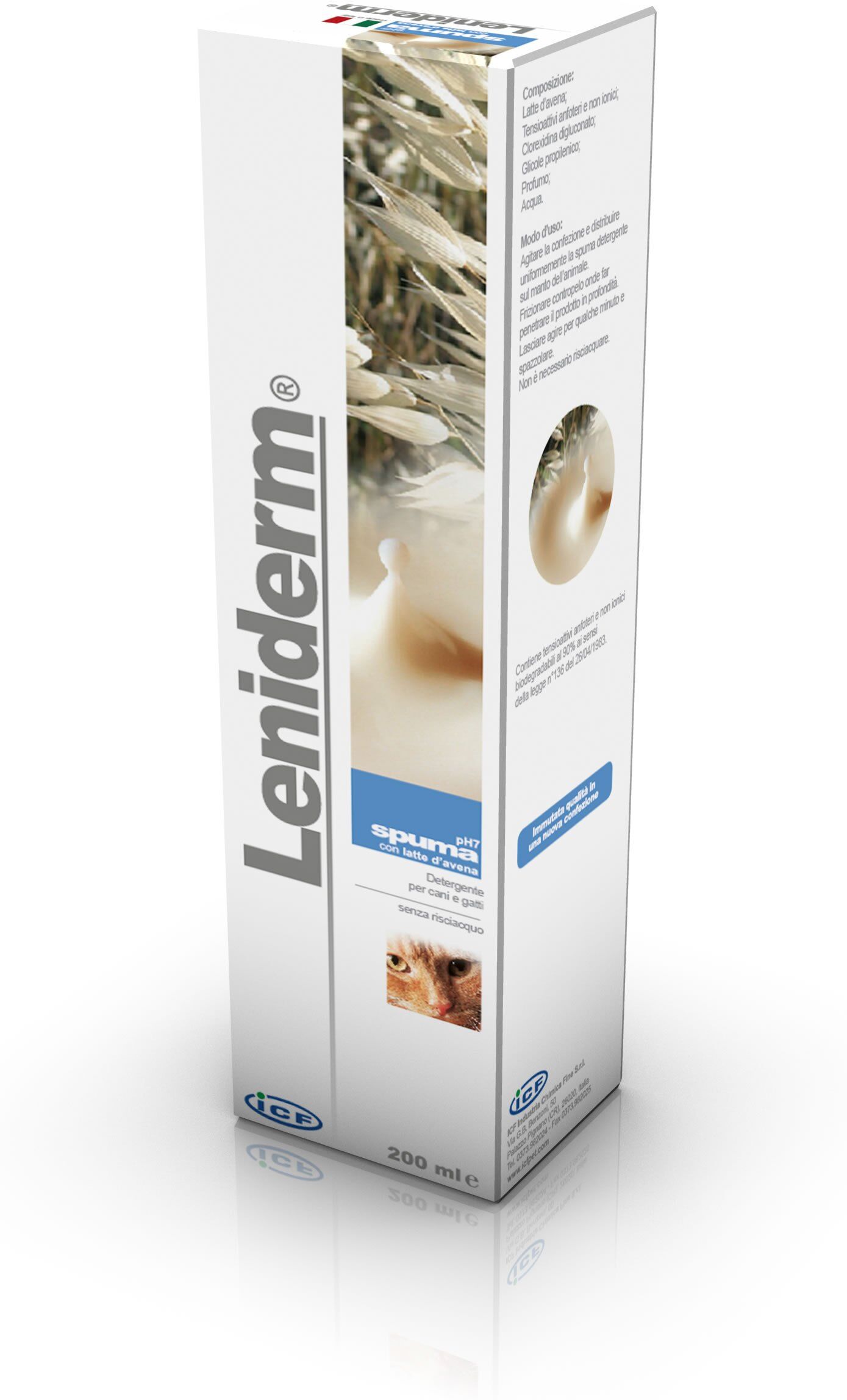 ICF Leniderm Spuma 200ML