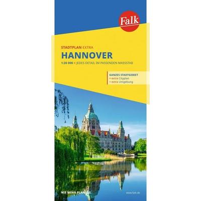 Falk Stadtplan Extra Hannover 1:20.000, Sonstige von , MairDuMont, 978-3-8279-0080-7