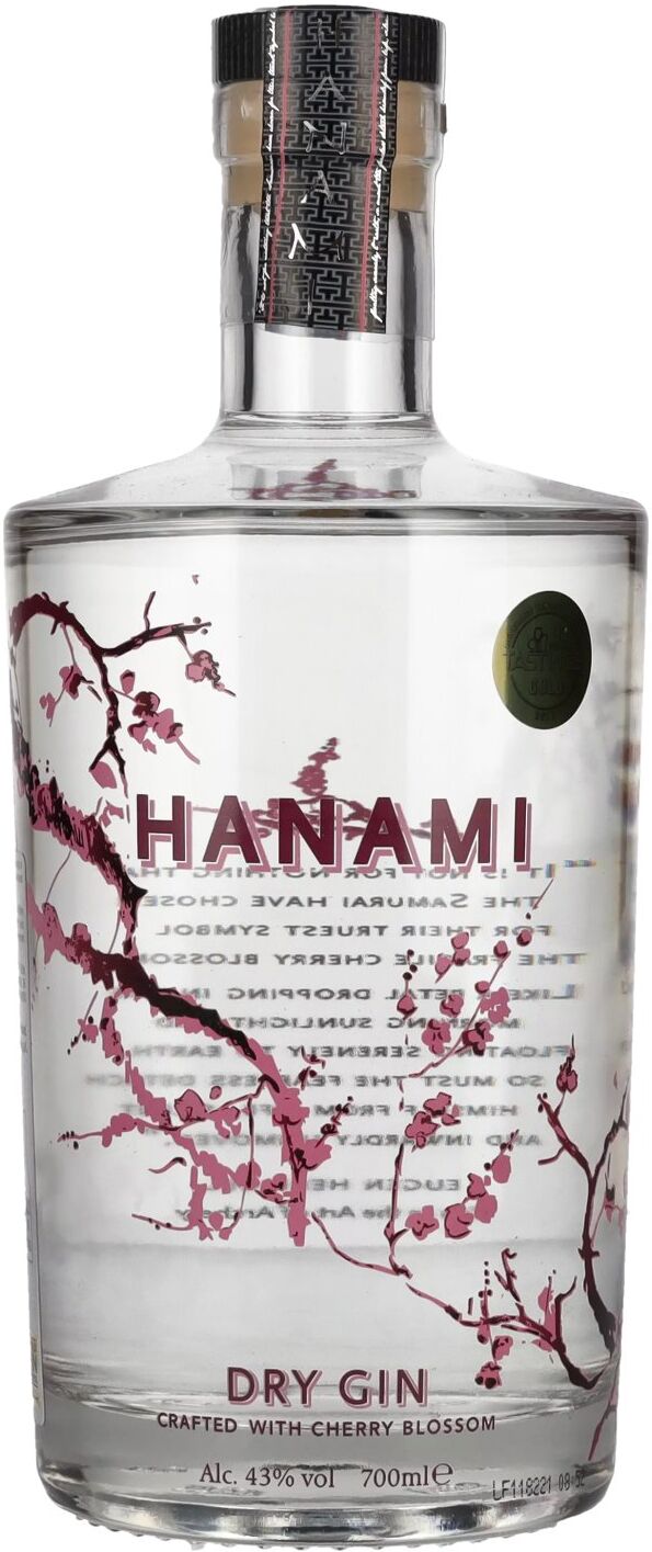 Hanami Dry Gin 43% Vol. 0,7l