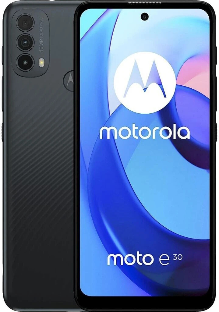 Motorola Moto E30 Dunklegrau