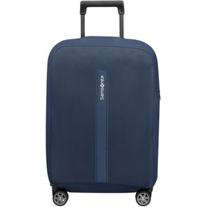 Samsonite Kofferschutzhülle TA Revolution, bis 55 cm, dunkelblau, mit Reiß- und Klettverschluss
