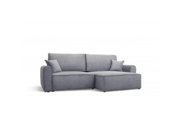 Furnisell Ecksofa mit Schlaffunktion Grau, seitenverkehrt montierbar, 244x148 cm, Wohnzimmer, Sofas & Couches, Wohnlandschaften, Ecksofas