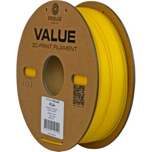 Prima Filament Value 12791, PLA+, gelb, 1,75mm, geruchsarm, 1kg Spule