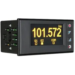 Wachendorff salanzeige mit OLED Display, Messtechnik, Gelb