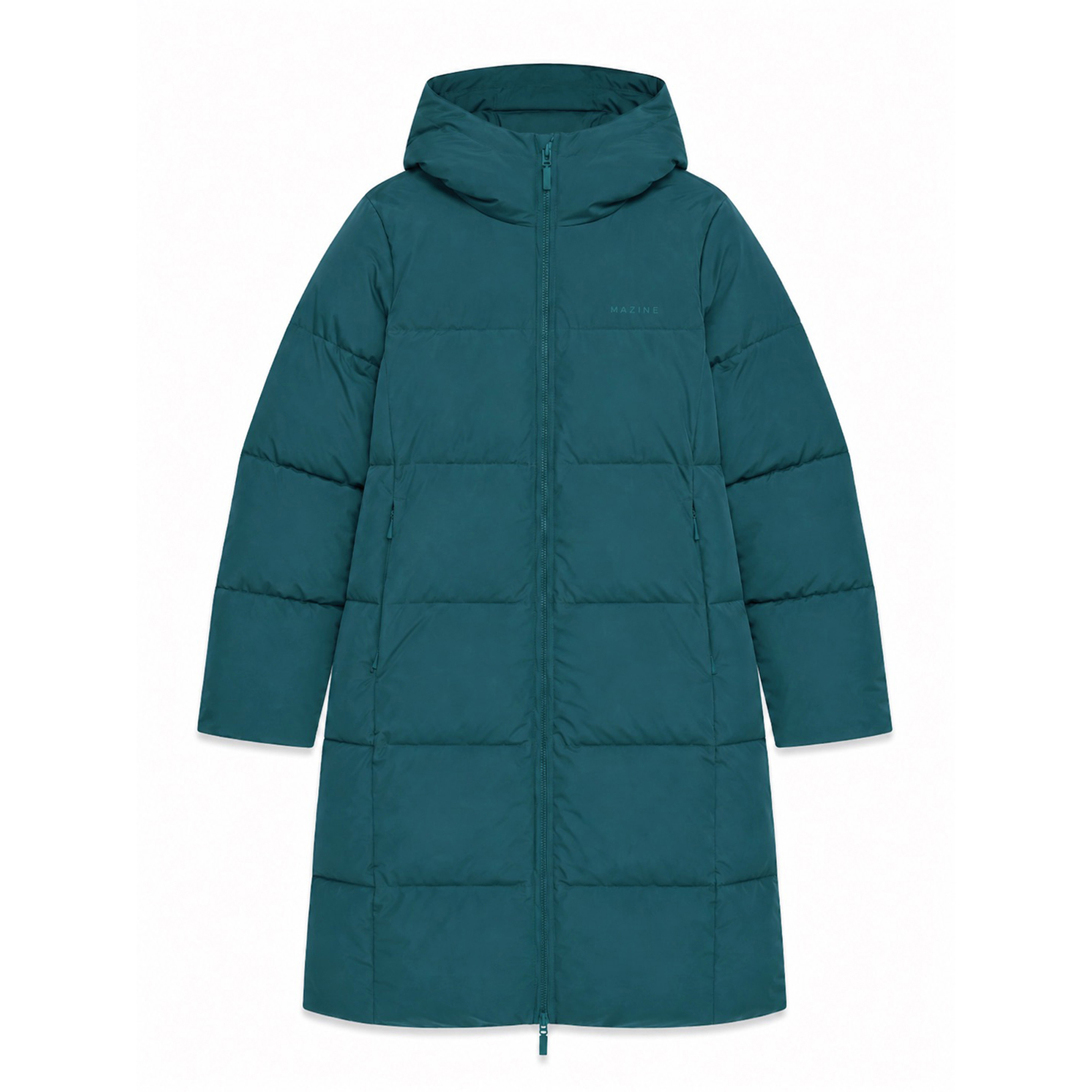 Mazine Basic Puffer Mantel Damen Winterjacke blau Größe M Lifestyle Wasserabweisend